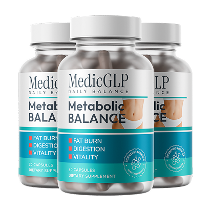 Pack de trois flacons MedicGLP Daily Balance